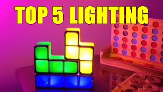 TOP 5 LIGHTING ITEMS [upl. by Norvall]