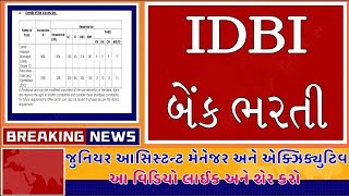 idbi executive notification 2024idbi executive recruitment notification 2024  rsgabu [upl. by Ahsal325]