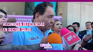 Reconocen deficiencias en sector salud [upl. by Ayokal]