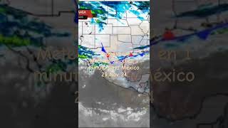 Pronóstico Meteorológico en 1 minuto para México 29 de noviembre 24 [upl. by Onaled]