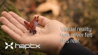 HaptX Gloves Launch Video  Realistic Touch for Virtual Reality [upl. by Dayle]