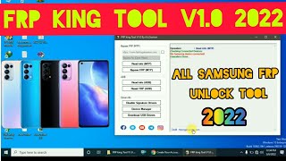 frp king tool v10 2022  all Samsung frp unlock tool 2022 [upl. by Tnek79]