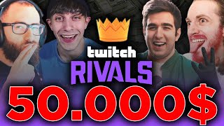 50000 TWITCH RIVALS con BLUR MARZA MASSEO Fall Guys [upl. by Dnalsor]