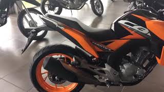 Cb twister 250 ano 2019 laranja [upl. by Norty]