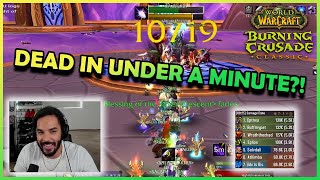 High Astromancer Solarian DEAD in UNDER 1 Minute  Daily Classic WoW Highlights 225 [upl. by Gnilyarg647]