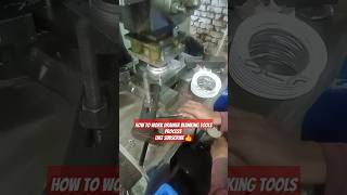 How to work drainer blanking toolviralvideoshortfeedbathroomdesignyoutubeshortspunchingmachine [upl. by Neened93]