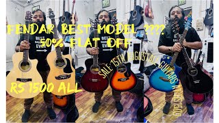 FENDAR GUITARSSALE50 OFF15TH AUGUST OFFERNOISE FACTORY8240659852CHEAPEST MUSIC INSTRUMENTSHOP [upl. by Ecurb]