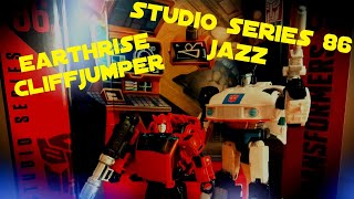 Earthrise Cliffjumper and Studio Series 86 Jazz Review [upl. by Sugden443]