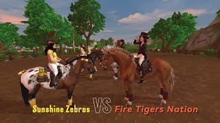 fire tiger nation vs sunshine zebras [upl. by Wolfy]