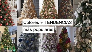 🎄 Las mejores tendencias para decorar tu árbol de Navidad 2024 🌟 Combinaciones para tú ÁRBOL [upl. by Leler684]