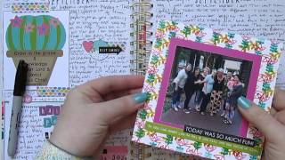 Creating a planner tip in insert Bando planner Memory Planner Tutorial Tai Bender Growing Meadows [upl. by Kalindi932]