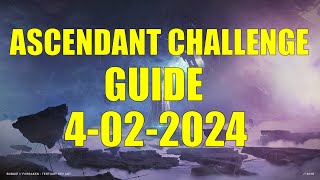 Destiny 2  Ascendant Challenge Guide and Location 4022024 [upl. by Nostrebor]