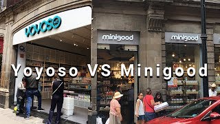 Yoyoso VS Minigood  Segunda parte Miniso VS Mumuso  Tiendas coreanas  Un día de versus [upl. by Yecnay]