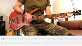 AFI  quotThe Leaving Songquot Bass Cover w Tabs [upl. by Emmerie]