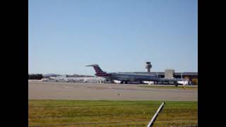 American Eagle Mitsubishi CRJ 700 Takeoff at Manchester Boston Regional Airport 102524 [upl. by Yahsat]