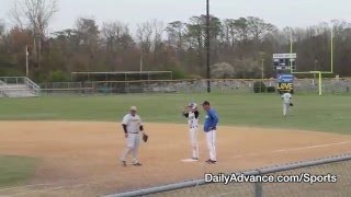 The Daily Advance sports highlights  Albemarle Easter Baseball Tournament — Edenton vs Perquimans [upl. by Sheena847]