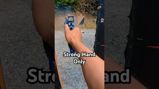 Single Handed Stage with Strong Hand Only uspsa ipsc [upl. by Cirillo]