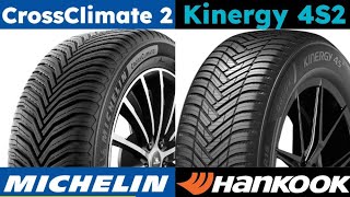 Michelin CrossClimate 2 vs Hankook Kinergy 4S2 [upl. by Nesline]