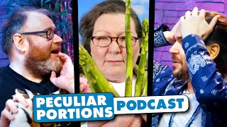 Asparagus psychic makes 2022 predictions  Peculiar Portions Podcast 39 [upl. by Edmead]