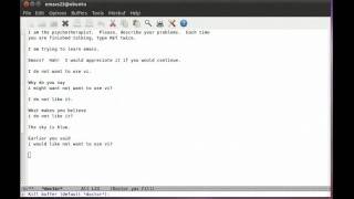 RT 2011 Screencast 04  emacs part 4  yet more emacs [upl. by Yelnikcm]