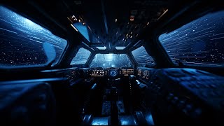 HYPERSPACE  Star Wars Inspired Soundscape  1 Hour SciFi Sounds and Relaxing Ambient Music [upl. by Ecnirp]