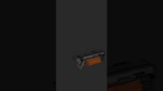 quotTHE SLUGGERquot retro game style PUNCH SHOTGUN blender animation blender3d digitalart art [upl. by Johannes]