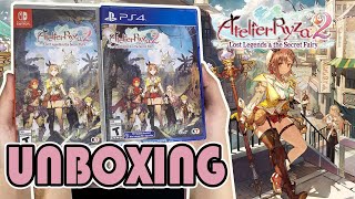 Atelier Ryza 2 Lost Legends amp The Secret Fairy PS4Switch Unboxing [upl. by Acinaj778]