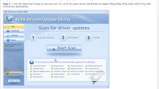 Acer Aspire 4750g 6935g 4752g 1640z 4253 4741g 4250 4736 Driver Utility For Win 7 81 10 64 32 [upl. by Ruskin]