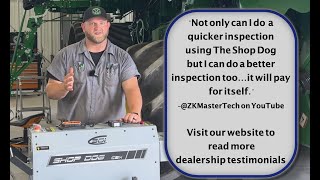 See what ZK MasterTech thinks of his Shop Dog [upl. by Ecitnerp545]