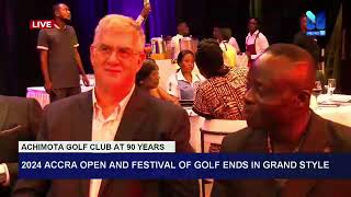 FINAL DAY AND BANQUET OF 2024 ACCRA OPEN FESTIVAL OF GOLF WEEK AT ACHIMOTA GOLF CLUB [upl. by Hterrag]