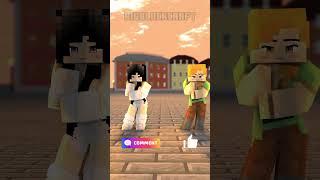 Sheesh dance battle Alex vs Sadako minecraftshorts [upl. by Dayna]