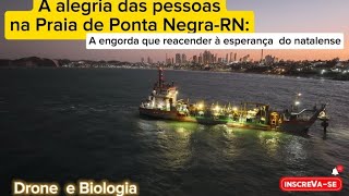 A alegria do povo na nova Praia de Ponta NegraRN é Contagiante Não só a engorda [upl. by Ethbun450]