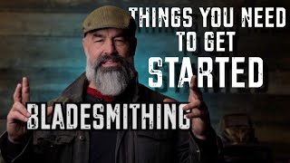 BLADESMITHING  Top 5 Things You Need To Start Bladesmithing  Beginner Basics [upl. by Aelhsa469]