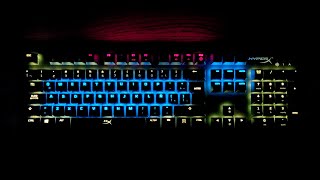 HyperX Alloy FPS RGB Profile  Cyberpunk 2077 [upl. by Tnayrb]