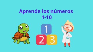 Aprende a Contar del 1 al 10 con Colores y Animales  Video Educativo para Niños [upl. by Dione]