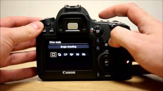 Canon EOS 6D Quiet Shooting Modes  Shutter Sound [upl. by Ennalyrehc]