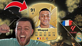 OMG I PACKED MBAPPE ON FC25 THE BEST PLAYER [upl. by Allicsirp466]