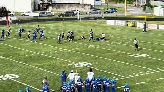 FOOTBALLEAGLES VS GREYHOUNDSVarsity9724 [upl. by Areem]