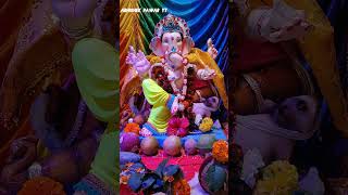 Aaj vajat gajat aamchya gharat ganpati aale mumbaiganpatiaagman2024 [upl. by Vanthe]