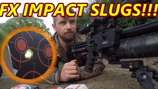 FX Impact 25 Slug Testing  40 to 100 yards [upl. by Adeline]