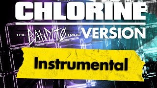 Chlorine Live Bandito Tour Version Instrumental  twenty one pilots [upl. by Odelia]