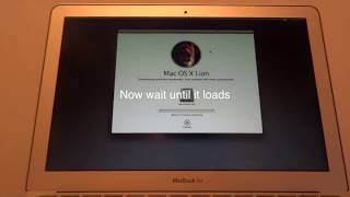 How to Reset with out the Recovery Disc Macbook air 20111213141516 [upl. by Lund]