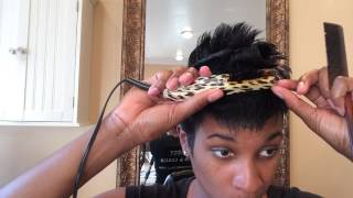 EASIEST WAY TO CURL SHORT HAIR 2020  SHORT HAIR 101 [upl. by Sirtaeb]