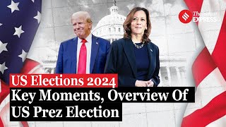 2024 US Election Key Moments as Harris and Trump Head Toward Final Showdown [upl. by Gilligan616]