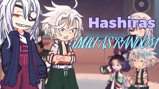 Hashiras react to giyu as requested artistssongs [upl. by Nosemyaj373]