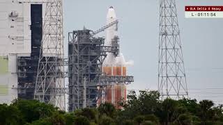 Scrub replay The flight of the final Delta 4 Heavy rocket [upl. by Wight403]