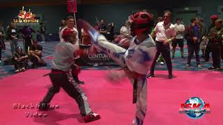 2022 U S Open World Martial Arts Championships Point Fighting Highlights Part 1 [upl. by Edaj717]