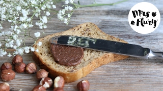 DIY Nussbutter Erdnussbutter Gesundes Nutella selber machen [upl. by Mccartan193]