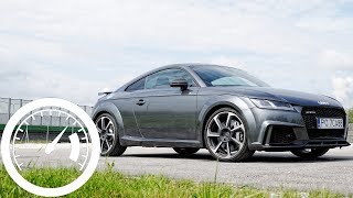 Audi TT RS Coupé 2017 acceleration 0100 kmh 0250 kmh  1001cars [upl. by Akir254]