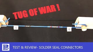 Solder seal wire connector  Test amp review [upl. by Garratt]